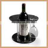 Black Color Acrylic Wine Stand Display Rack thumbnail-3