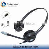 Noise Cancelling Dual 3.5mm Jack Call Center Headset for Computer thumbnail-1