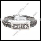 Handmade Leather Bracelet Wholesale Leather Wrap Bracelet thumbnail-1