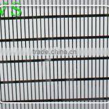 Architecture Decorative Window Film / 0.1mm Frosted White Stripe Glass Window Film Trade Assurance