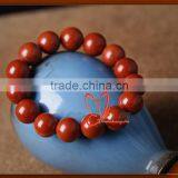 Gemstone Bracelet Red Jasper Round Beads Bracelet Jewelry thumbnail-4
