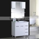 2015 Modern Pedestal Standing PVC Bathroom Cabinet 9052