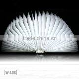 American Cherry Wood 4.5W 500LM LED Rechargeable Folding Book Shape Lamp, W-A08 thumbnail-6