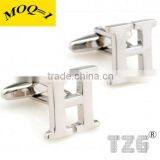 Letter H Cufflink thumbnail-1