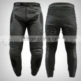Motorbike Leather Pant, Motorcycle Clothing & Black Real Leather Pant With Protections