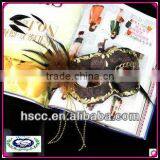 Top Grade Pulp Venetian Handmade Bronze Gold Masquerade Party Mask thumbnail-1