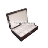 Classical Wooden Elegant Carbon Fiber Multi Watch Box