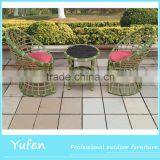 Modern Rattan Living Room Furniture Design Tea Table and Chair Set