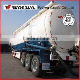 Tri-axle V Shaped Tank Transport Truck Semi Trailer to Carry Powder or Flyash thumbnail-1