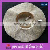 Handmade Natural Women Sinamay Hats for Party thumbnail-3