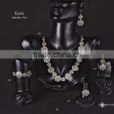 Ring Earring Bracelet Necklace Authentic Turkish Style Jewelry Set Made in Istanbul thumbnail-6