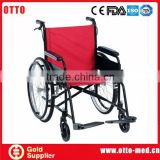 wheelchair pedal Aluminum hospital wheelchair
