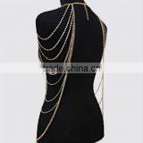 2015 Fashione Gold Multi Belly Body Chain, Sexy Body Chain Jewelry,Beach Bikini Body Jewelry thumbnail-2