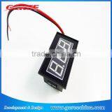 0.56" 4.5-150V DC RED LED Waterproof Digital Voltmeter Car Motor Motorcycle Voltage Panel Meter Shockproof thumbnail-3