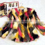 Mink Fur Coat Women Made in China Faux Fur Coat thumbnail-2