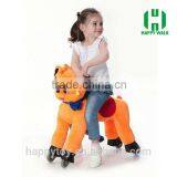 HI Wholesale Plush Kids Riding Animal Horse Toy for Kids With EN71 thumbnail-2