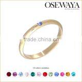 Oseswaya Smart Collection Fashion Birth Stone Ring no Moq thumbnail-1