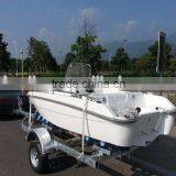 4.3m Small Fibergalss Fishing Boats for Sale thumbnail-5