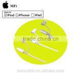 OEM Grey Nylon Braided Mfi Certified Usb Data Charger Cable thumbnail-5