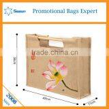 Wholesale Jute Tote Bag Jute Shopping Bag Importer of Jute Bag thumbnail-5