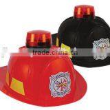 Plastic Helmet Fire Helmet With Light for Children for Party or Roleplay Party thumbnail-3
