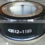 43512-1193 Japanese truck brake drum for hino