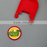 Plastic 25mm 2.5cm 2 Coin Canadian Shopping Cart Coin Key Chain thumbnail-1