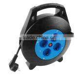 Cable Reels European GS/CE Standard VDE Cable Reels Thermal Switched 4-outlet Sockets H05VV-F 3X1.5mm2 10meters