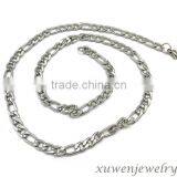 3:1 Figaro Type 316 Stainless Steel Chain