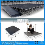 Wooden event stage outdoor sound system sound system for disco