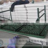 Durable 122cmadjustable Green Troop Plastic Folding Dining Table and Chair With Lock/high Quality Plastic Dining Table for Troop thumbnail-4