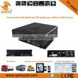 G-sensor GPS Vehicle Mobile DVR H.264 HDD 4 Channel 4G Online For Bus thumbnail-2
