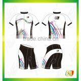 Customed Top-flight Plain Cycling Jersey Sublimation Printing Wear for Team thumbnail-1