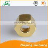 OEM Precision Machining Brass Stepped Hex Nut thumbnail-1