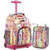 Hot Sale Trolley School Bag for Boy and Girl Wholesale School Bags 2015 thumbnail-2