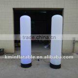 2m White Inflatable LED Light Pillar