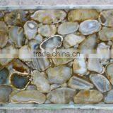 Agate Gemstone Slab Natural , Indian Natural Agate Slabs Polished