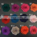 2015 Fashion Red Rose Fabric Brooch