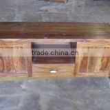 WOODEN TV CABINET WITH DOOR AND DRAWER