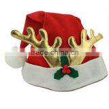 Led Lights Decoration New Red Happy Christmas Hat Santa Hat for Kids thumbnail-4
