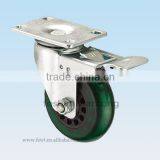 3 Inch PVC Industrial Caster Wheel Threaded Stem Caster For Trolley thumbnail-3