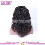 8A Grade 130%-200% Density Baby Hair Peruvian Human Hair Full Lace Wig Wavy Lace Frontal Wig thumbnail-6