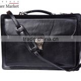 Leather briefcase 2 compartments handbags italian bags genuine leather florence leather fashion