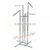 Steel Tubing 4 Arm Clothing Rack thumbnail-1