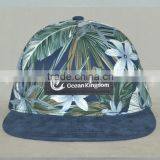 Guangzhou Hat Factory Professional Custom 100% Polyester/camouflage With Dark Blue/woven Label Mark/flat Brim Hat