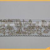Printing Novelty Gold Elastic Tape for Bubble Dress
