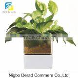 Layered Cheap Plastic Flower Pots With Water Pot