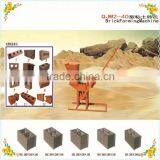 Manual Block Making Machine, Interlock Brick Making Machine,eco Brava Clay Brick Machine thumbnail-1