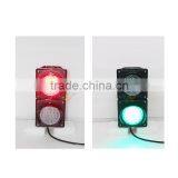 Customized Mini 100mm PC Cobwebby Led Signal Traffic Light for School Teaching thumbnail-5