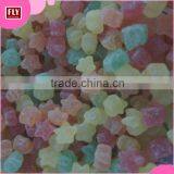Halal Heath Food Sugar/sour Coated Colorful Soft Star Jelly Candy thumbnail-1